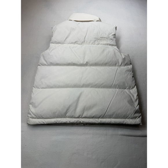 The North Face Women's 1996 Retro Nuptse DTM Vest 700 Down White Dune NWT Large - Picture 10 of 16